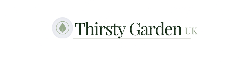 Thirsty Garden UK with leaf logo